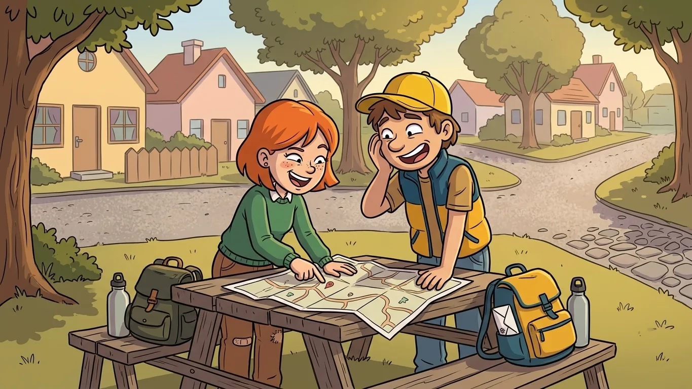Dois amigos vivem um plano improvisado e divertido enquanto uma carta registra histórias e lembranças de uma amizade marcada por aventuras e companheirismo.